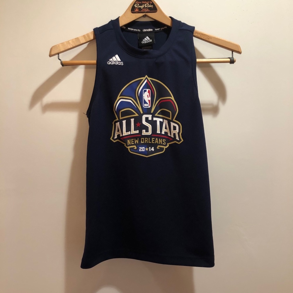 Adidas all star youth small sleeveless shirt